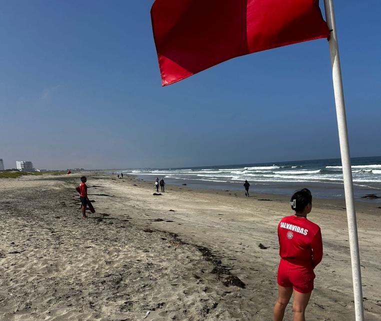Se han colocado banderas rojas por corrientes de retorno Ensenada