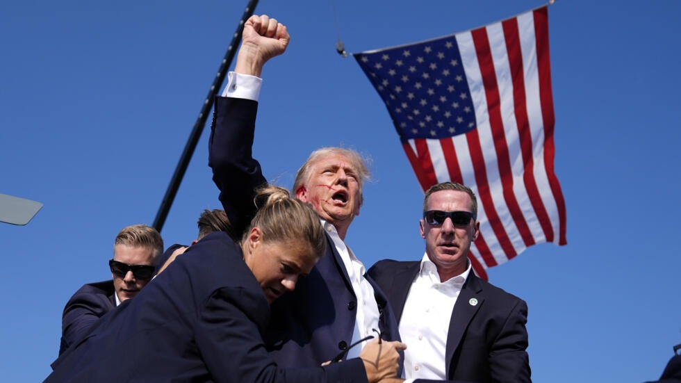 Donald Trump mitin