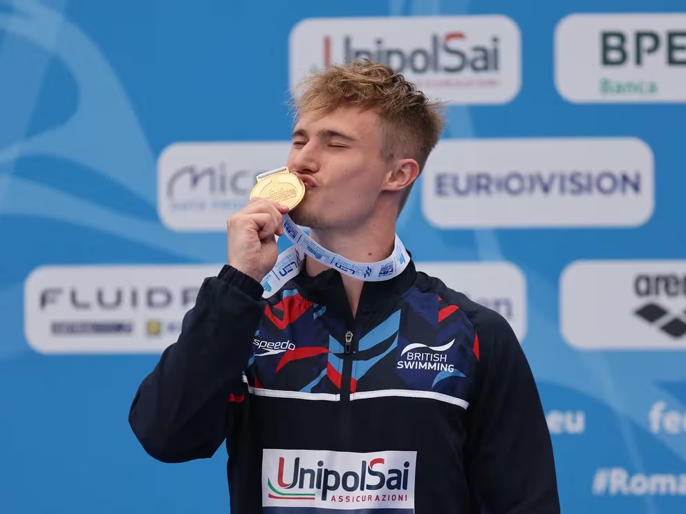 Jack Laugher  - Infobae