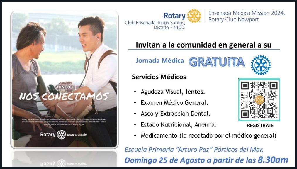 Jornada Médica Gratuita Club Rotario Ensenada
