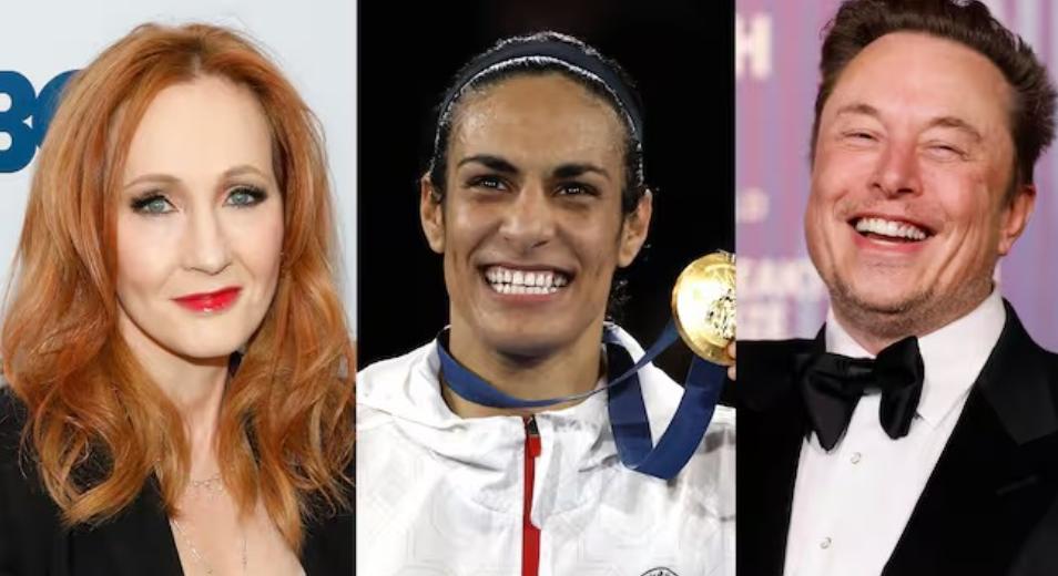 Señala Imane Khelif a JK Rowling y Elon Musk en su demanda por ciberacoso