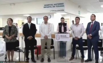 Gobernadora Baja California le llora a AMLO