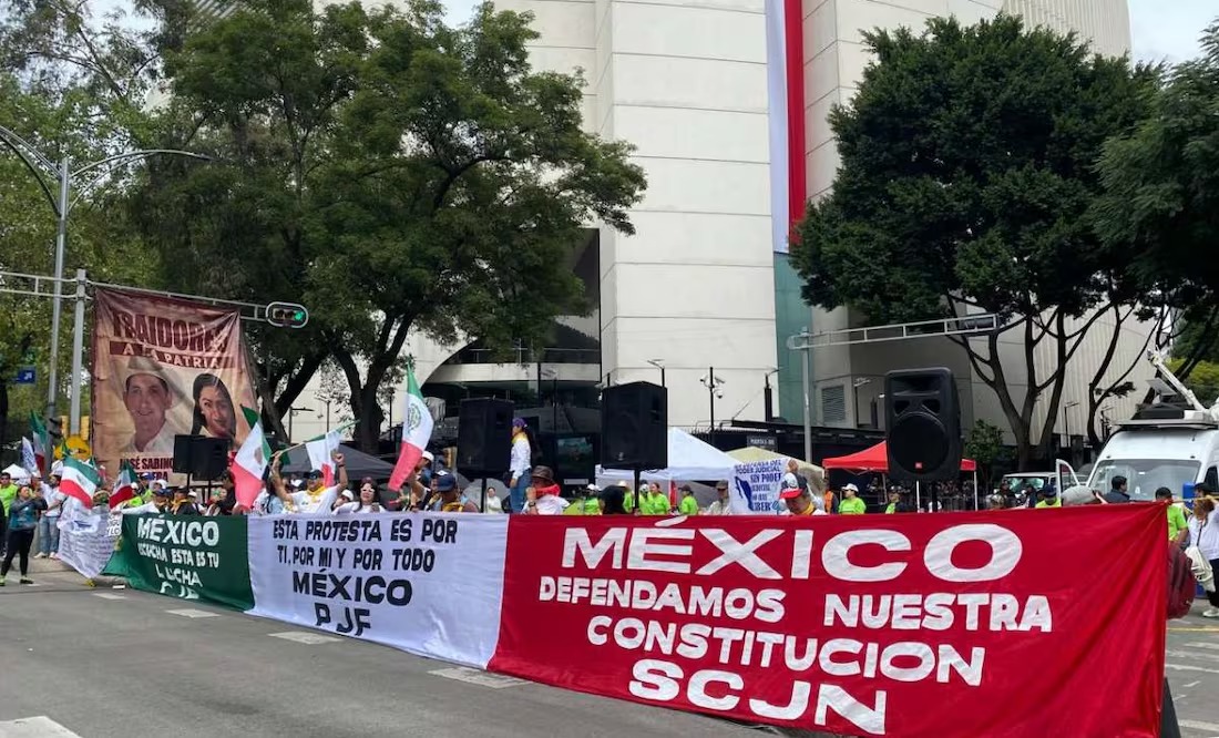 manifestantes - El Universal