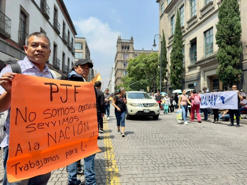 Protesta pjf- La Jornada