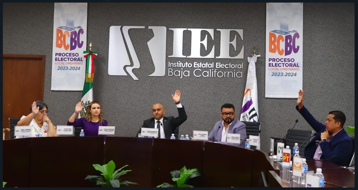 DECLARA CONSEJO GENERAL DEL IEEBC CONCLUSIÓN DEL PROCESO ELECTORAL LOCAL ORDINARIO 2023-2024
