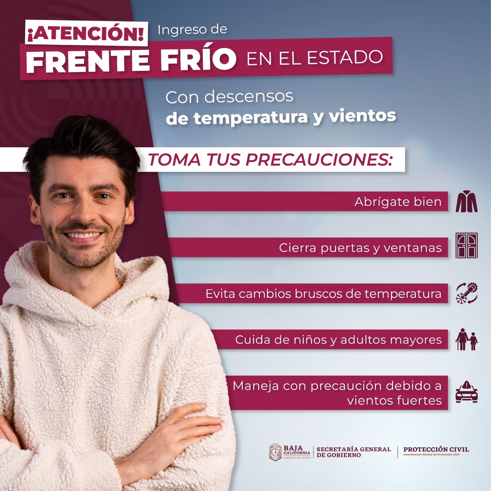 Frente frio BC