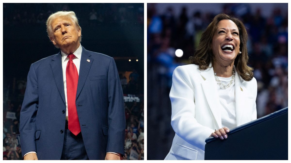 Harris Trump Unotv