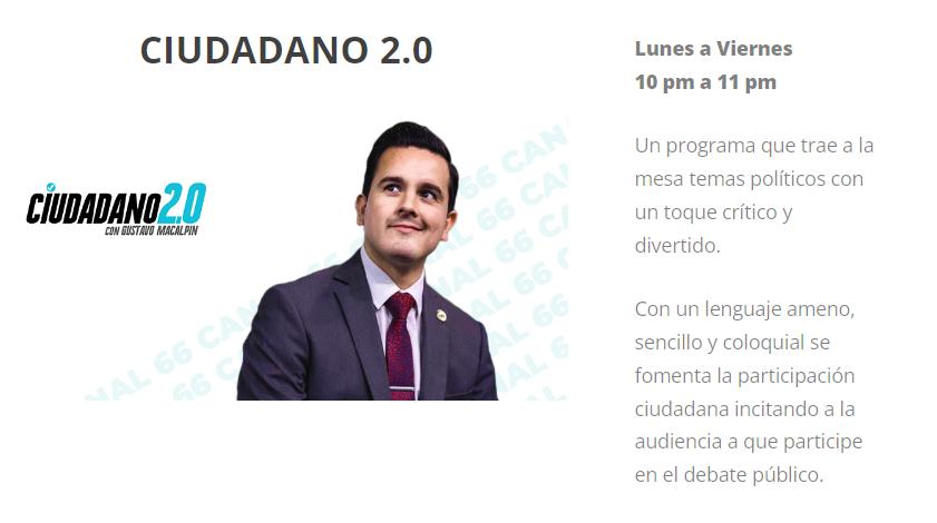 Macalpin -Programación Mexicali - Canal 66