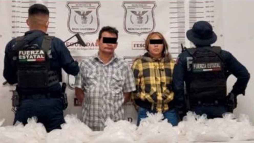 Pareja arrestada - Infobae