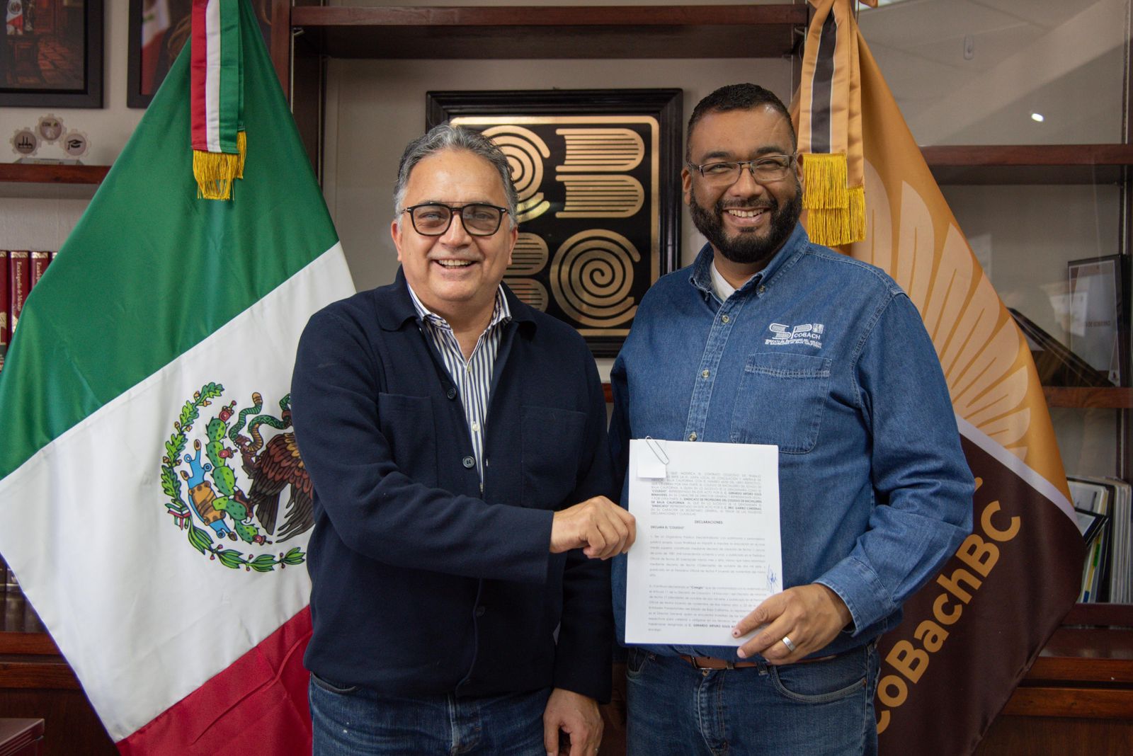 BOLETIN - Fortalece COBACH BC derechos laborales de docentes y trabajadores administrativos 1-4
