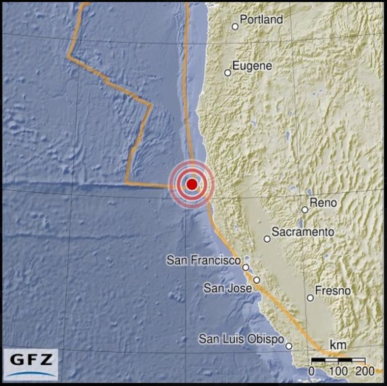California - Fuerte Sismo