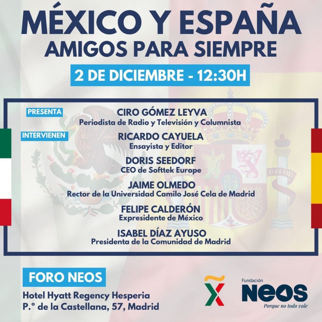 México y España, un puente de amistad reforzado desde Madrid