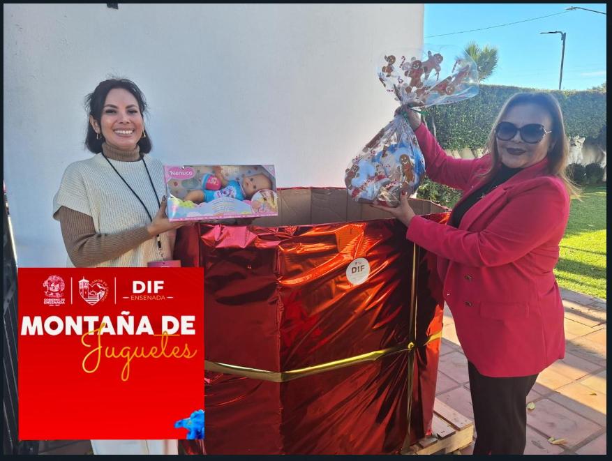 Participan empresarios en la “Montaña de Juguetes” de DIF Municipal 2-3