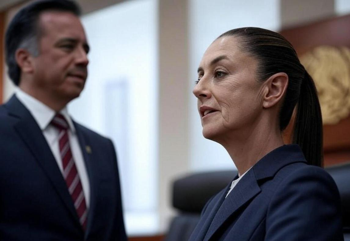 La Presidenta Claudia Sheinbaum nombró al ex gober de Veracruz Cuitláhuac García como director del Cenagas