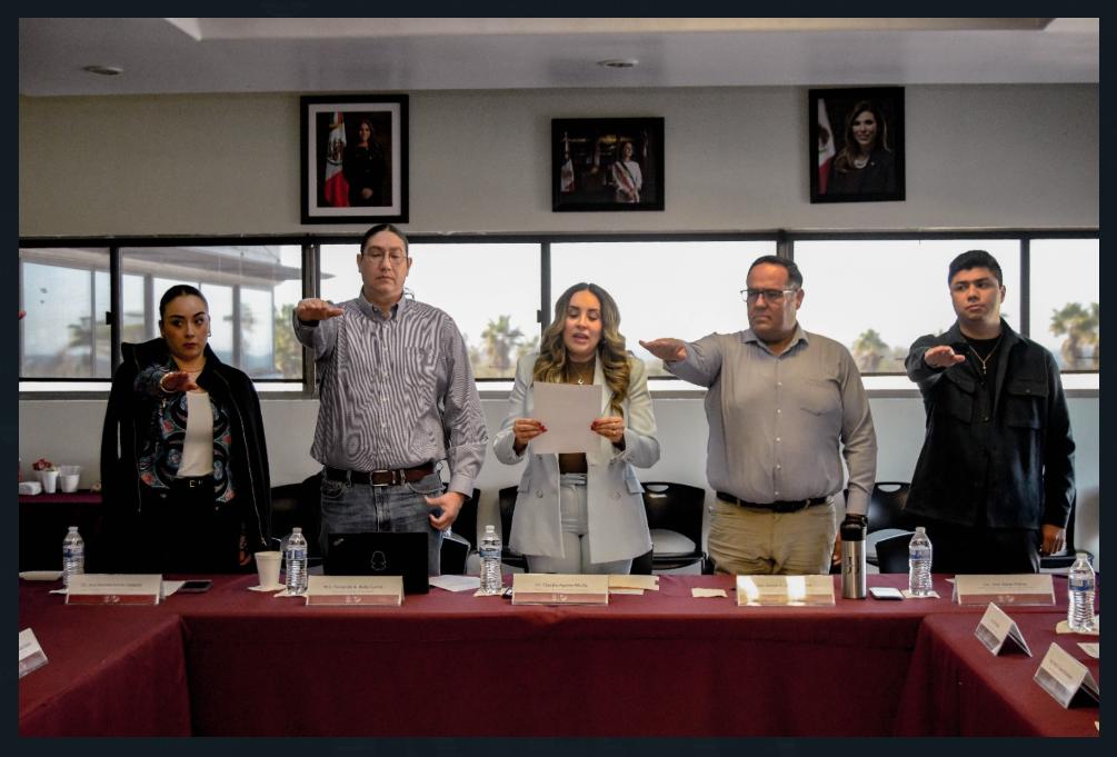 Rinden protesta miembros del Comité Técnico Asesor para la Prevención Lumínica