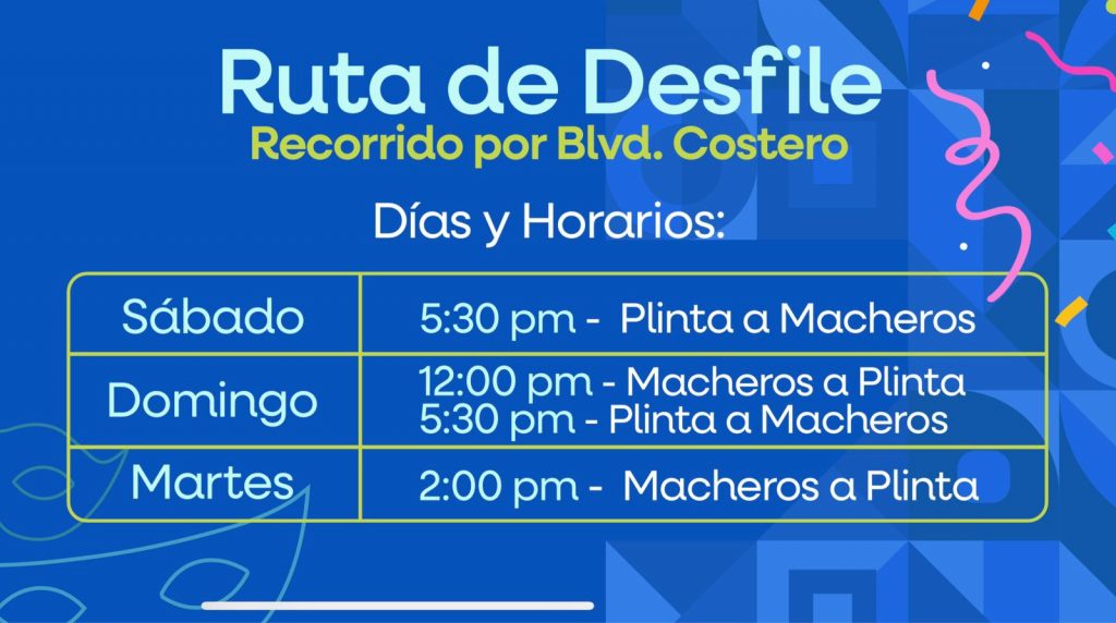 Ruta Desfile