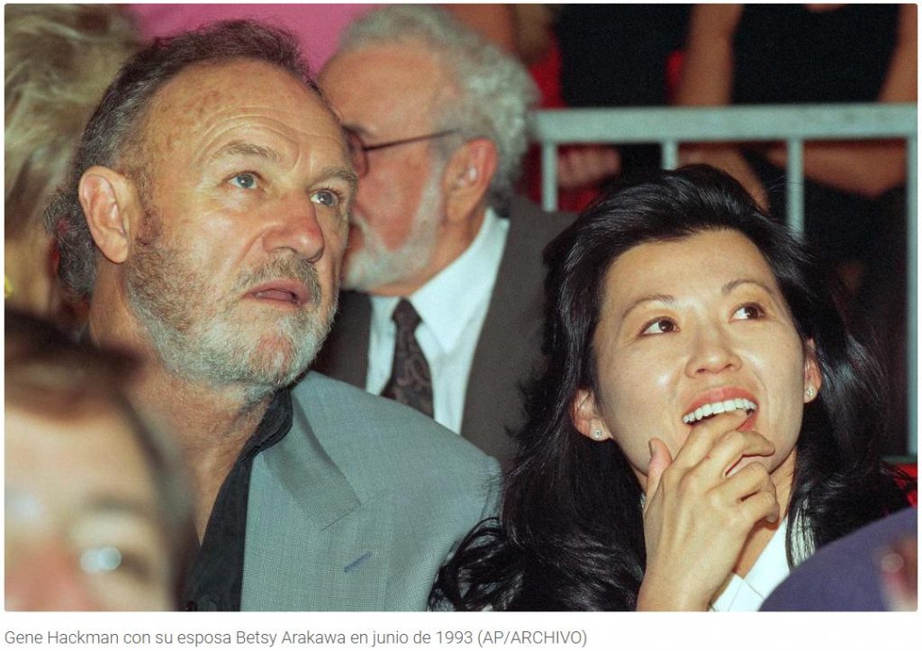 El legendario actor Gene Hackman y su esposa Betsy Arakawa fueron hallados muertos - Foto AP