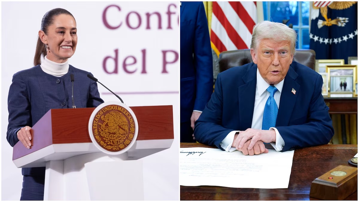 Trump Sheinbaum Infobae