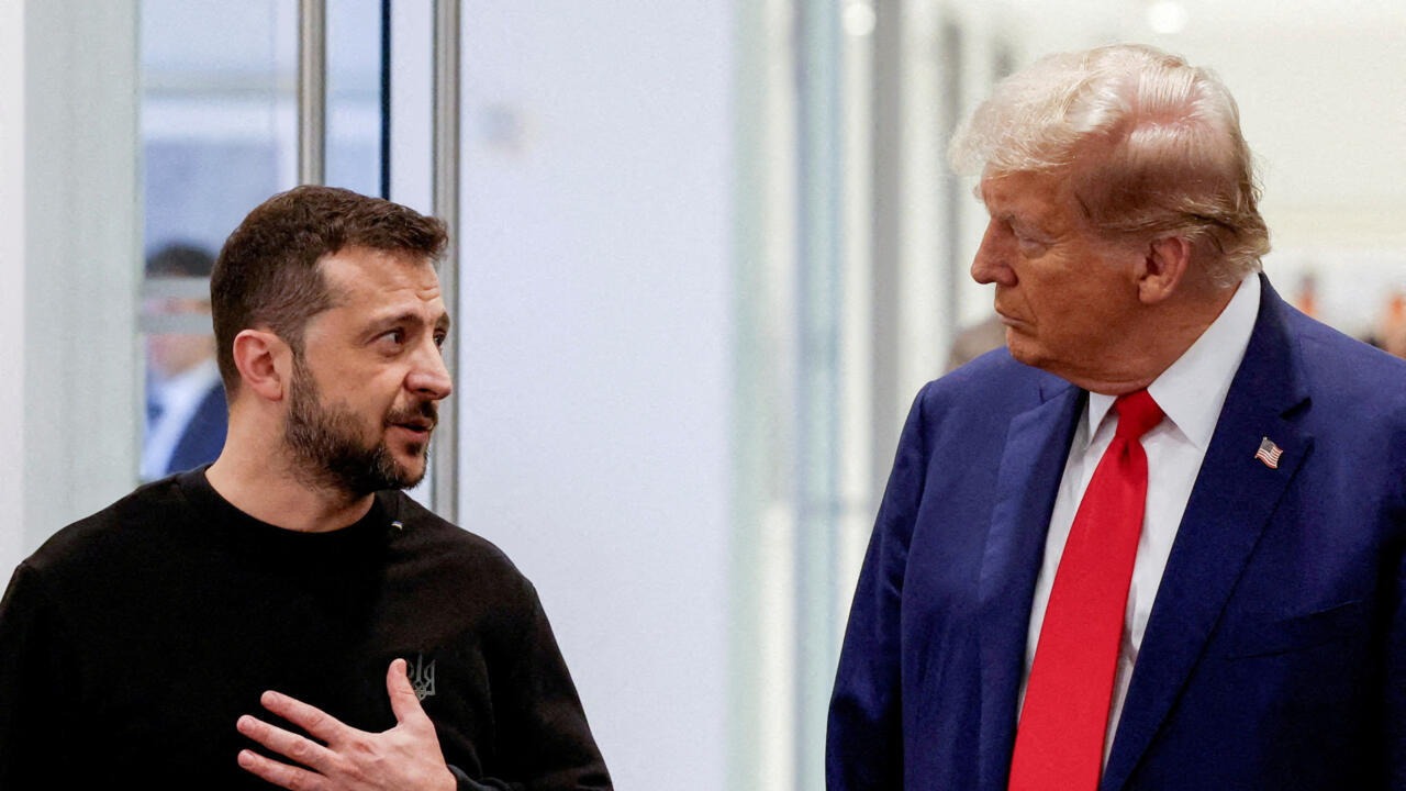 Trump zelensky - France24