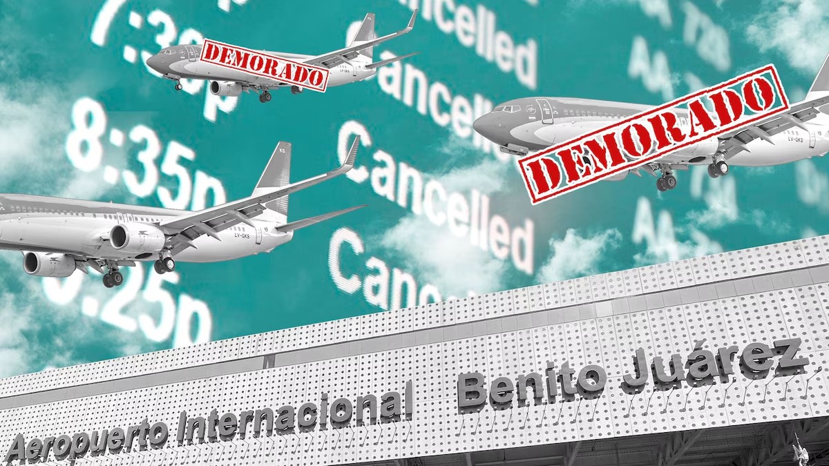 AICM Demoras - infobae