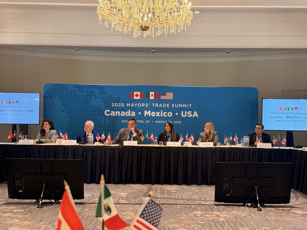 Participa alcaldesa Agatón en foro “U.S.- Canada-Mexico Mayors United: Protecting Trade, Jobs, Cities”