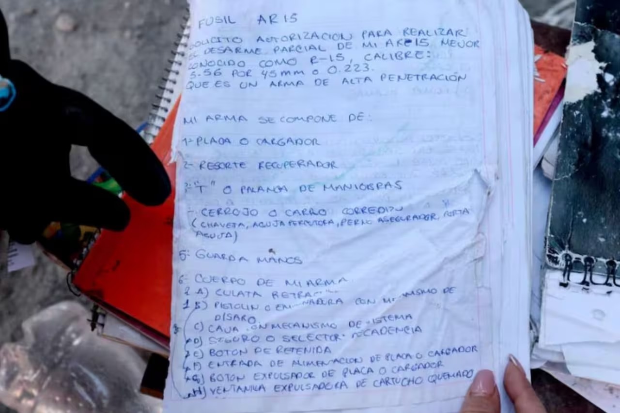 Cuaderno sicario ' el imparcial