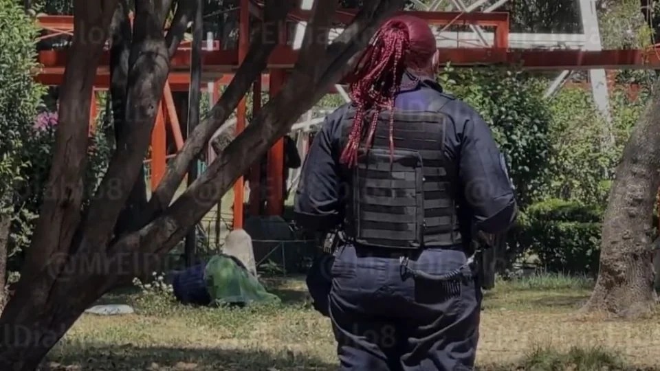 Policia la silla rota