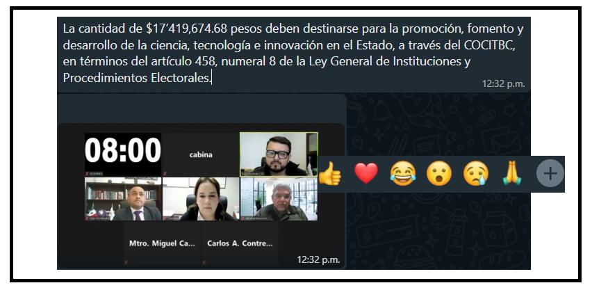 Sesión del IEEBC - Marzo-06-25