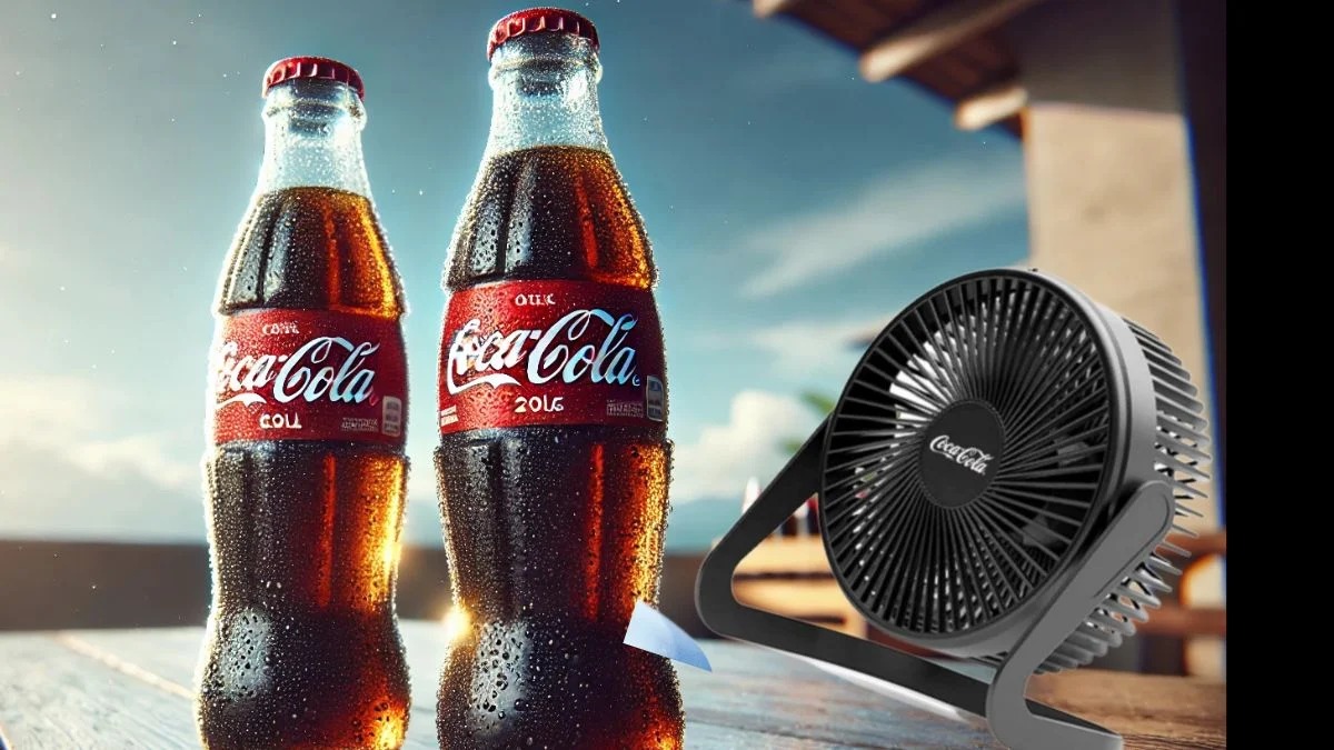 Coca cola ventilador