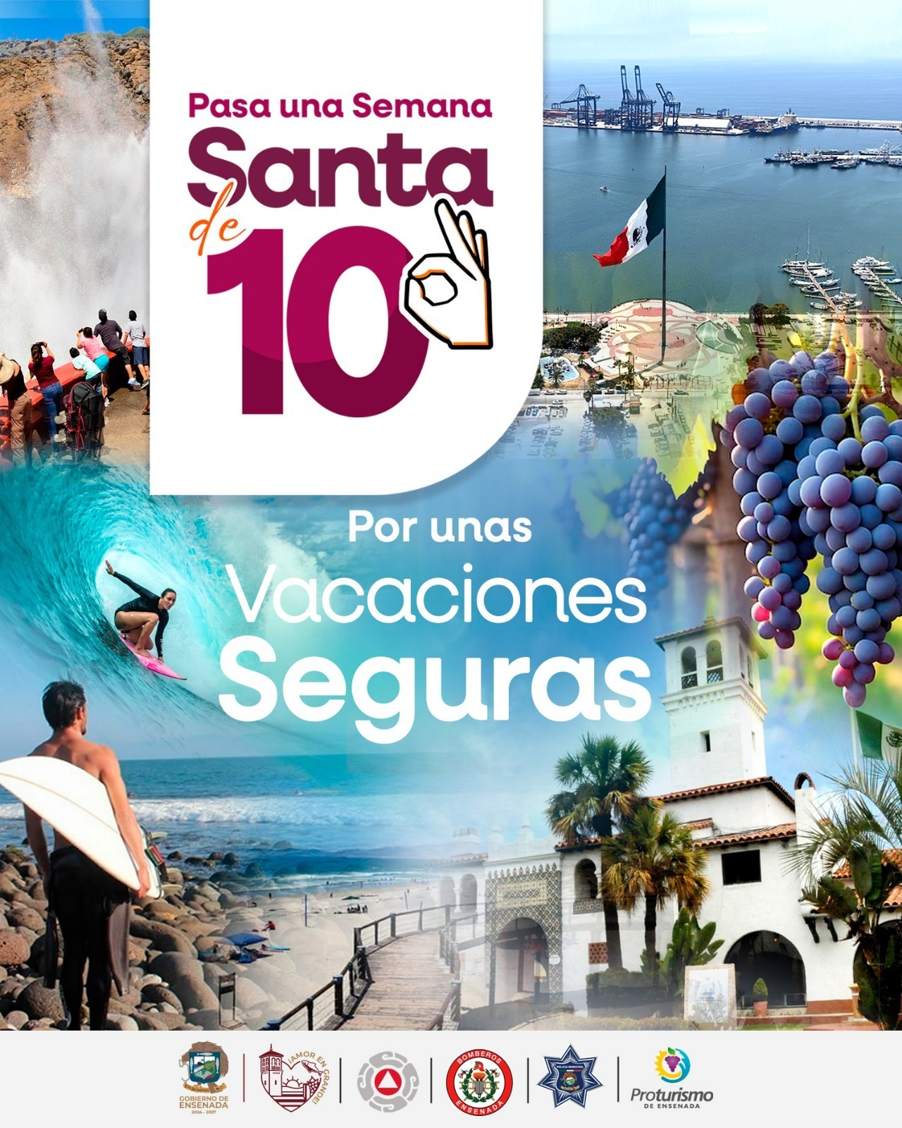 Vacaciones turistas ensenada