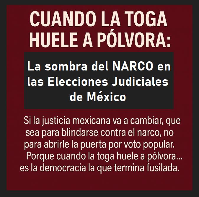 Cuando la Toga Huele a Polvora