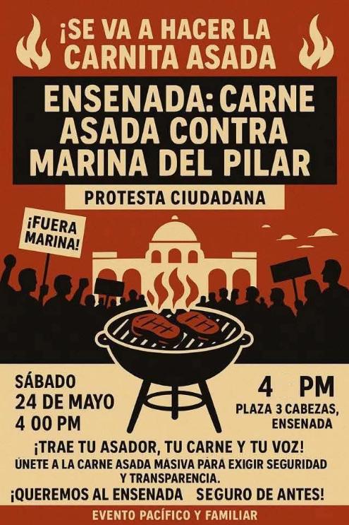 Protesta en Ensenada BC