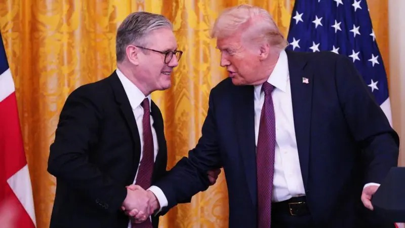 Trump Reino unido - bbc