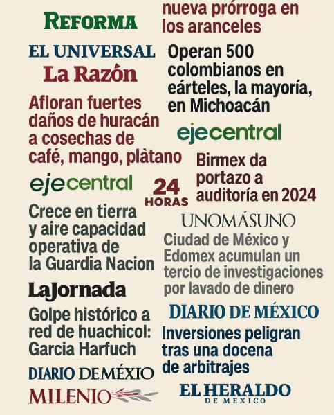 Resumen editorial de titulares de hoy 30 de Junio 2025