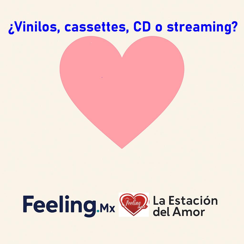 Vinilos, casetes, CD o streaming