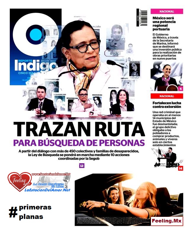 Reporte índigo de portada
