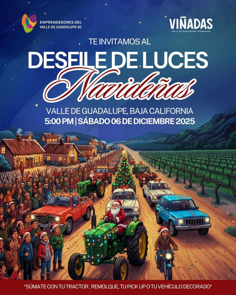 Desfile de Luces Navideñas – Valle de Guadalupe