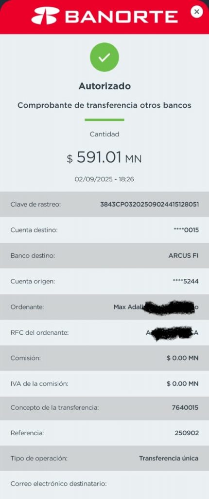 Pago Banorte