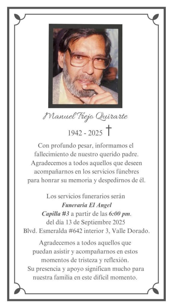 Un maestro del periodismo, una voz de la vieja guardia, Manuel Trejo Quirarte