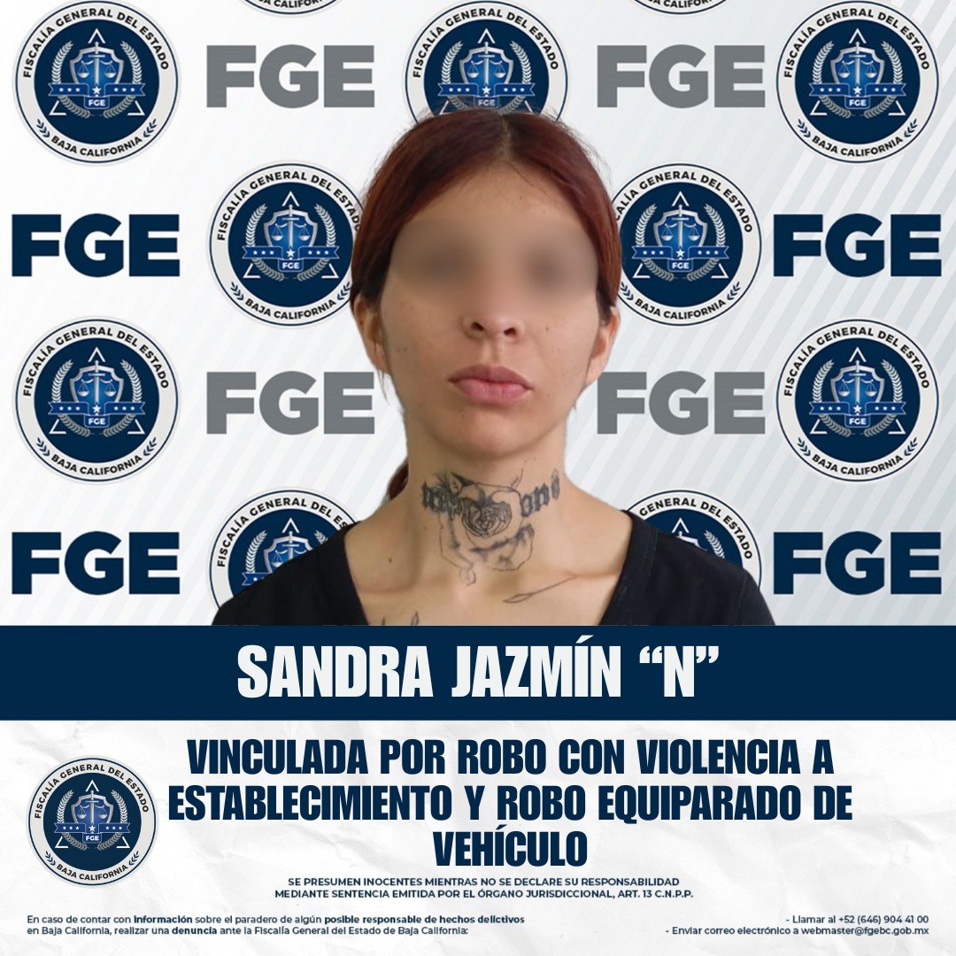 sandra jazmin N- Fiscalia de Ensenada