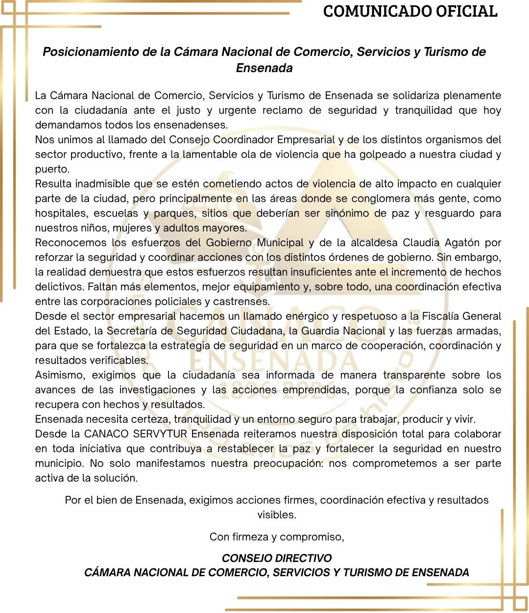 Canasco ensenada