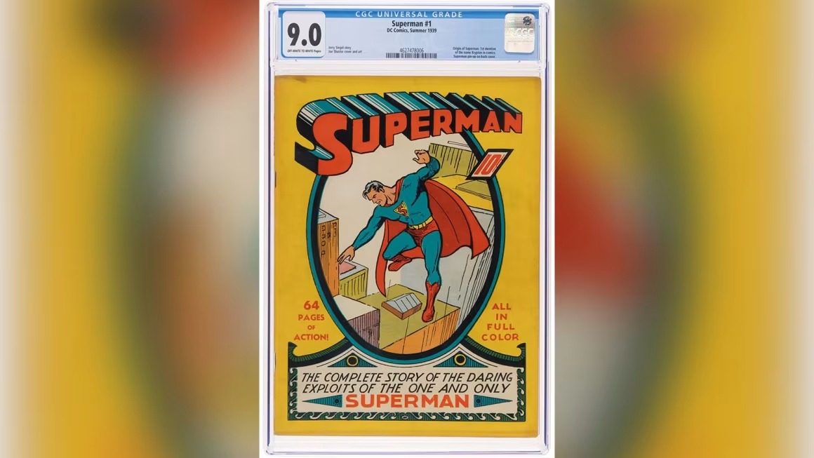 Comic superman cnn