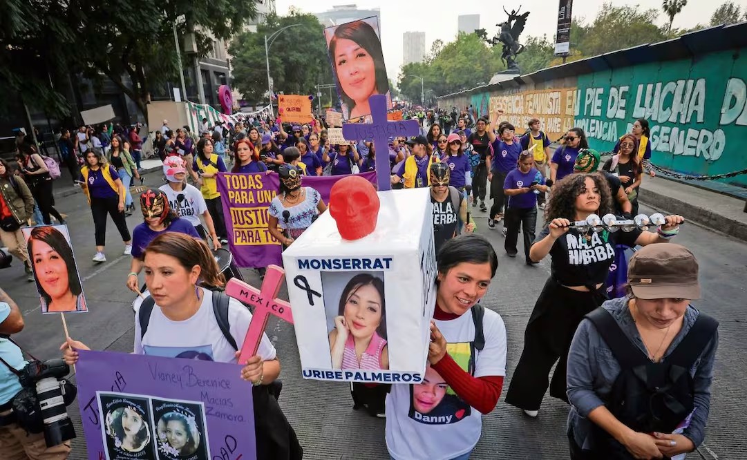 Marcha violencia mujeres
