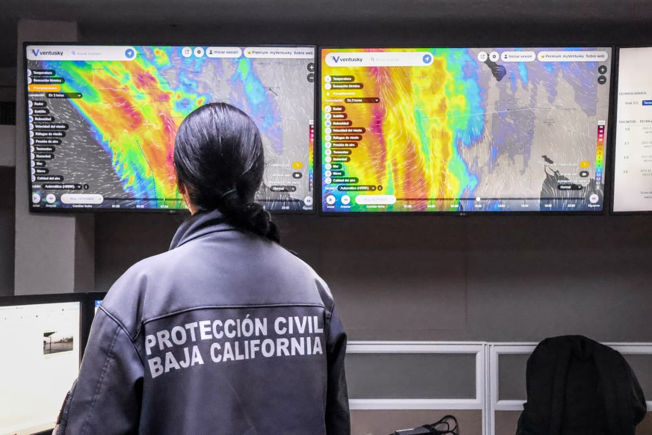 Protección civil tormenta