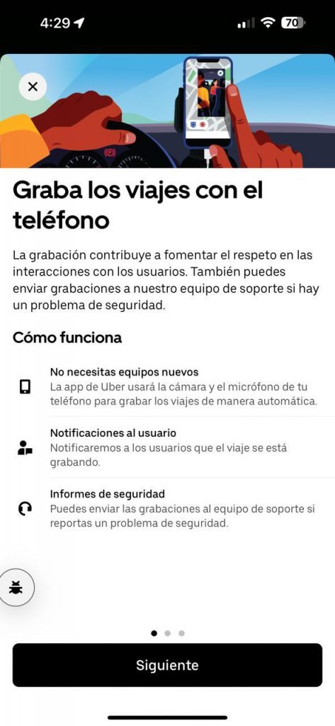 Uber Grabación 1