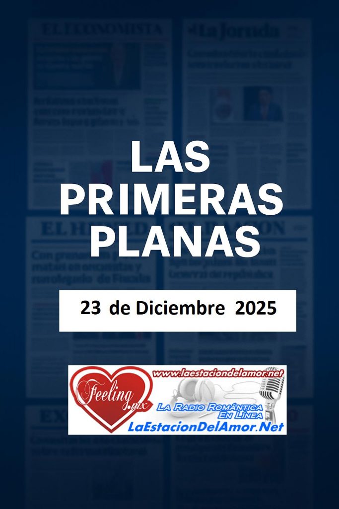 Las Primeras Planas Portada del 23 de Diciembre 2025